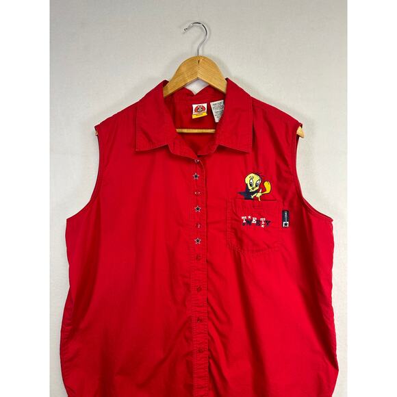 Woman's Vintage Lonney Tunes Tweety Bird Shirt - 18W/20W XXL 90s Y2K - Picture 2 of 7